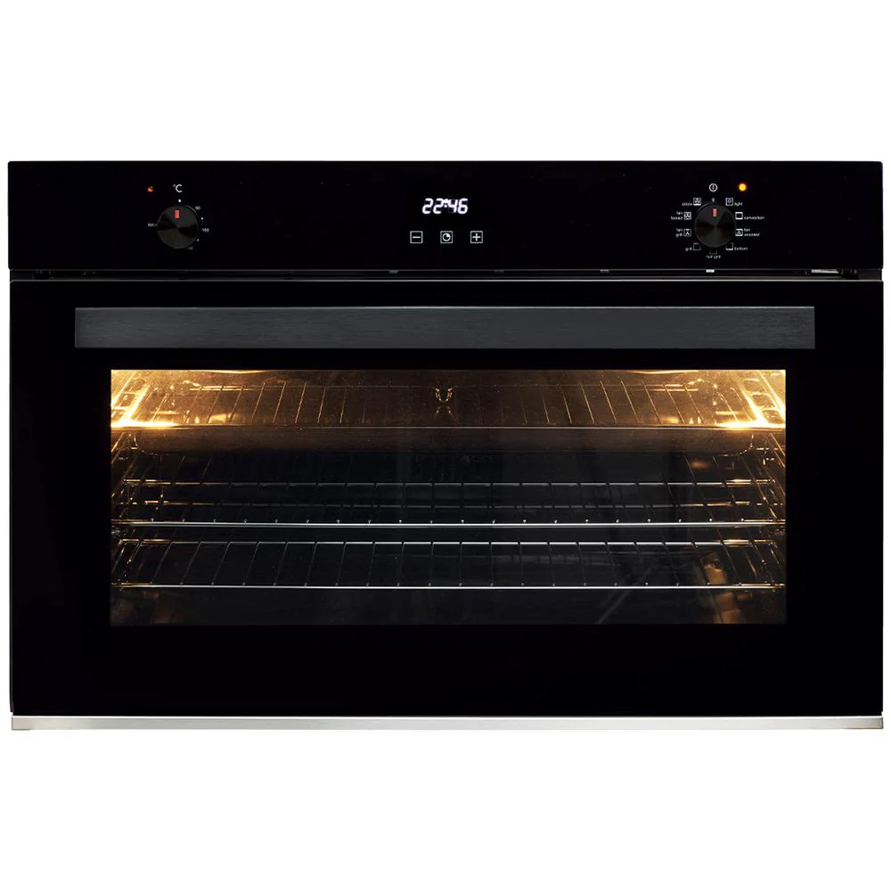 Artusi 90cm Built-in Electric Oven - Black