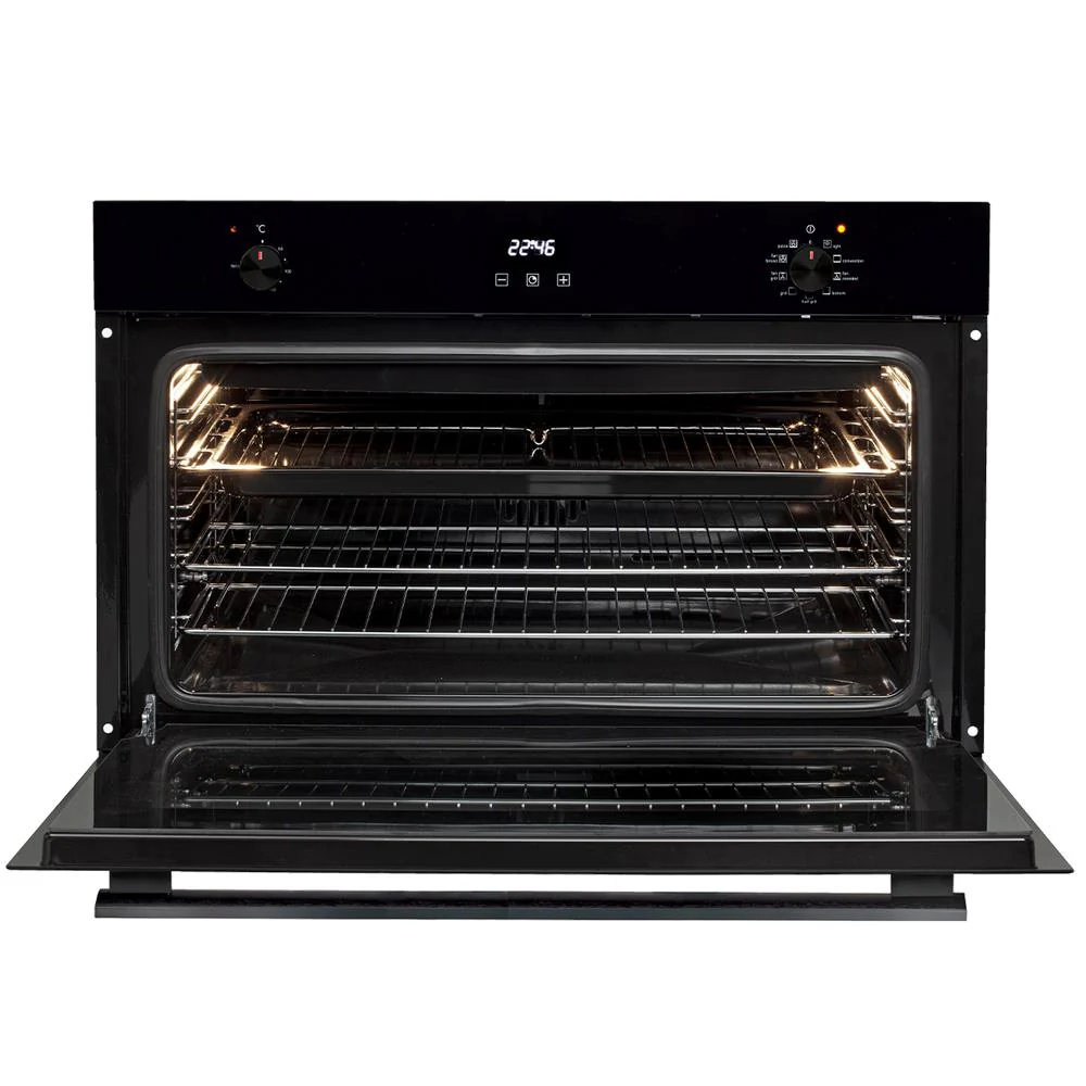 Artusi 90cm Built-in Electric Oven - Black - Image 2