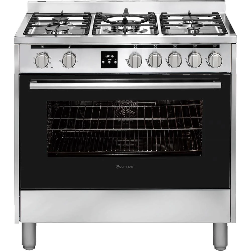 Artusi 90cm Freestanding Cooker - Stainless Steel