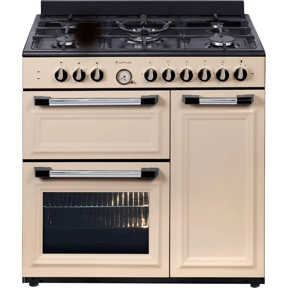 Artusi 90cm Freestanding Range Cooker - Cream