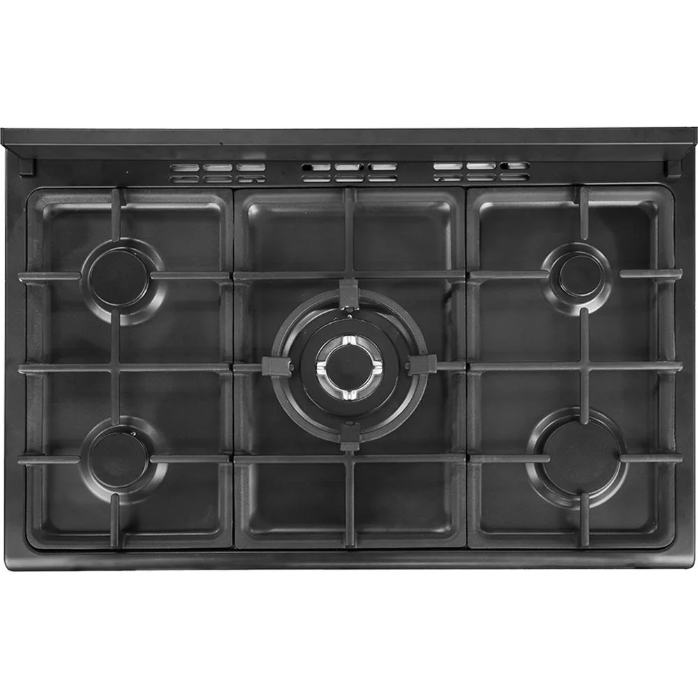 Artusi 90cm Freestanding Range Cooker - Matt Black - Image 4