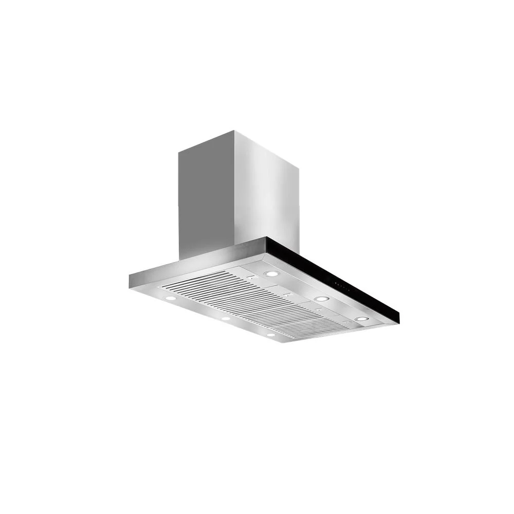 Artusi 90cm Canopy BBQ Range Hood - Black - Image 3