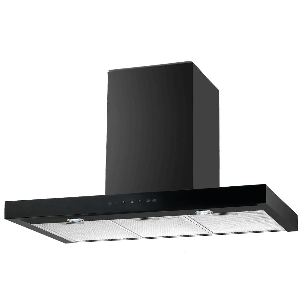 Artusi 90cm Canopy Range Hood - Matt Black