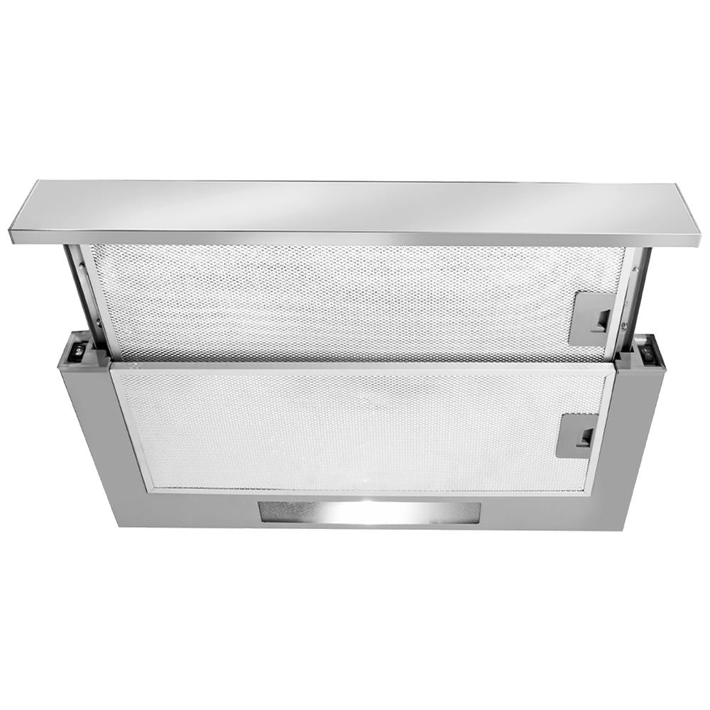 Artusi 90cm Slide Out Range Hood - Stainless Steel