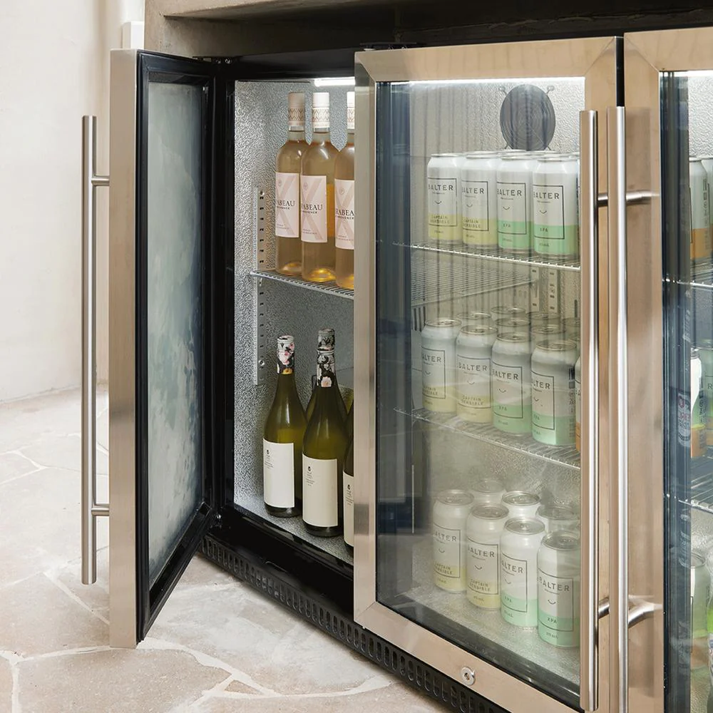 Artusi Triple Door Beverage Centre - Stainless Steel - Image 3