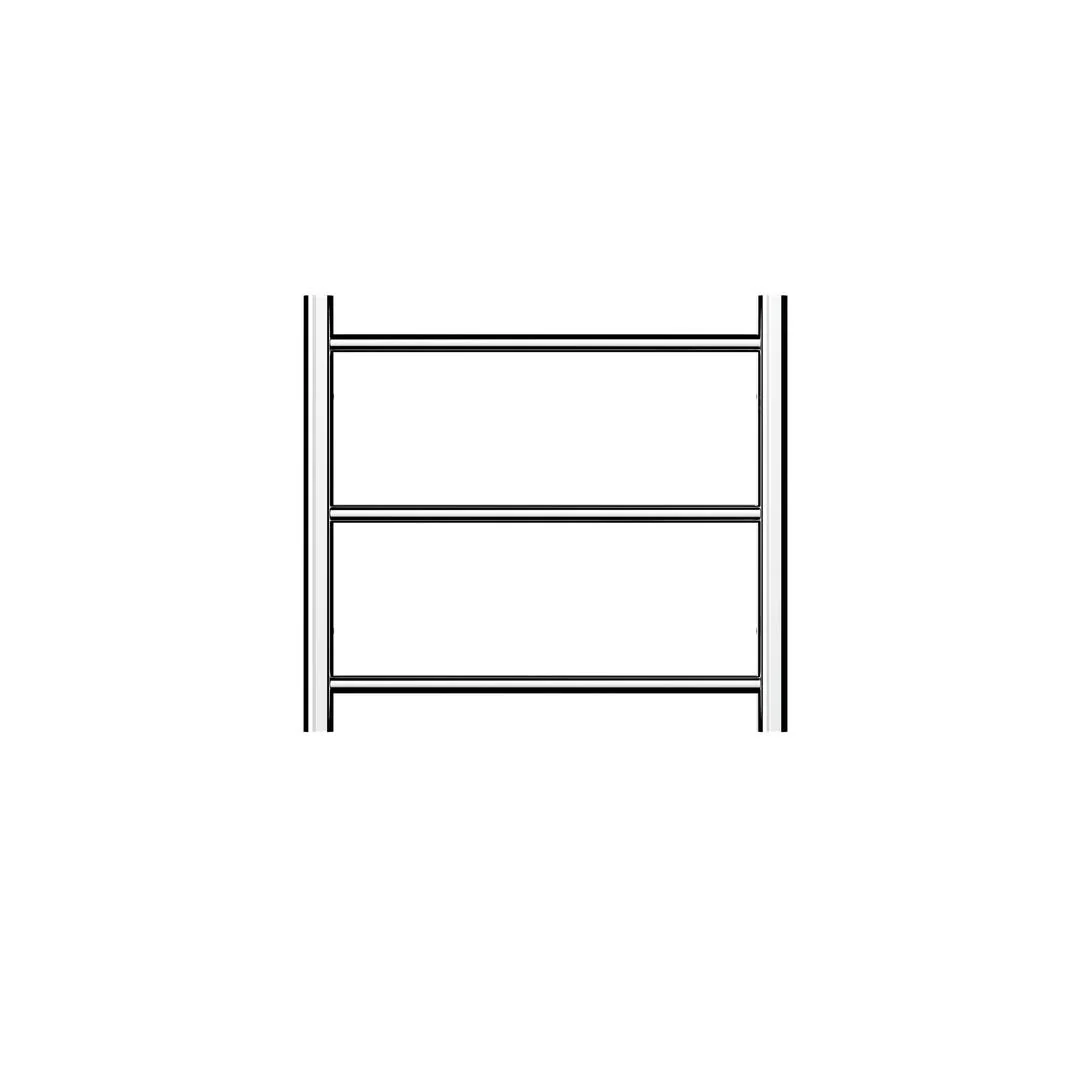 Linsol Avid 3 Bar Non Heated Towel Rail - Chrome - Image 2