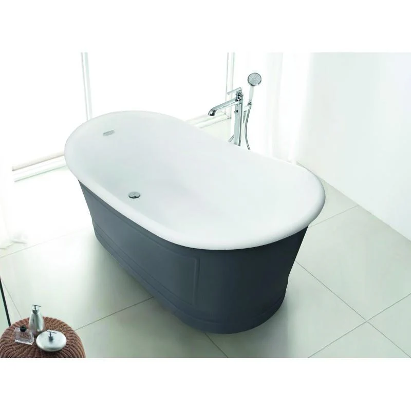 Belbagno Ritz 1675mm Freestanding Bath Tub - Image 4