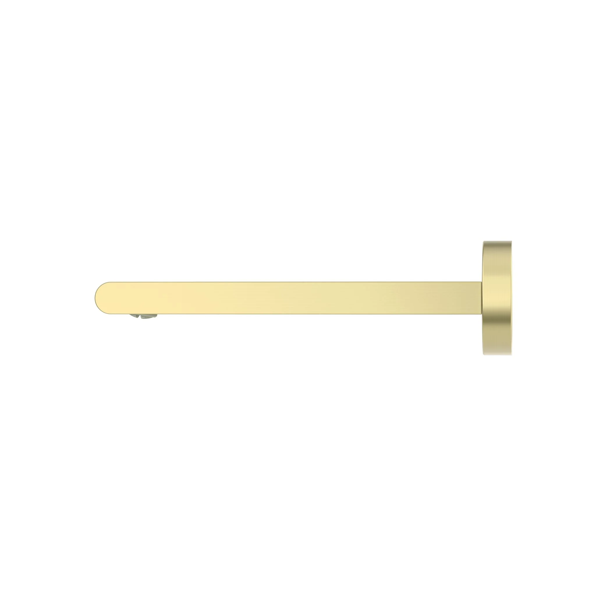 Nero Bianca Fixed Basin/Bath Spout 200mm - Brushed Gold - Image 2