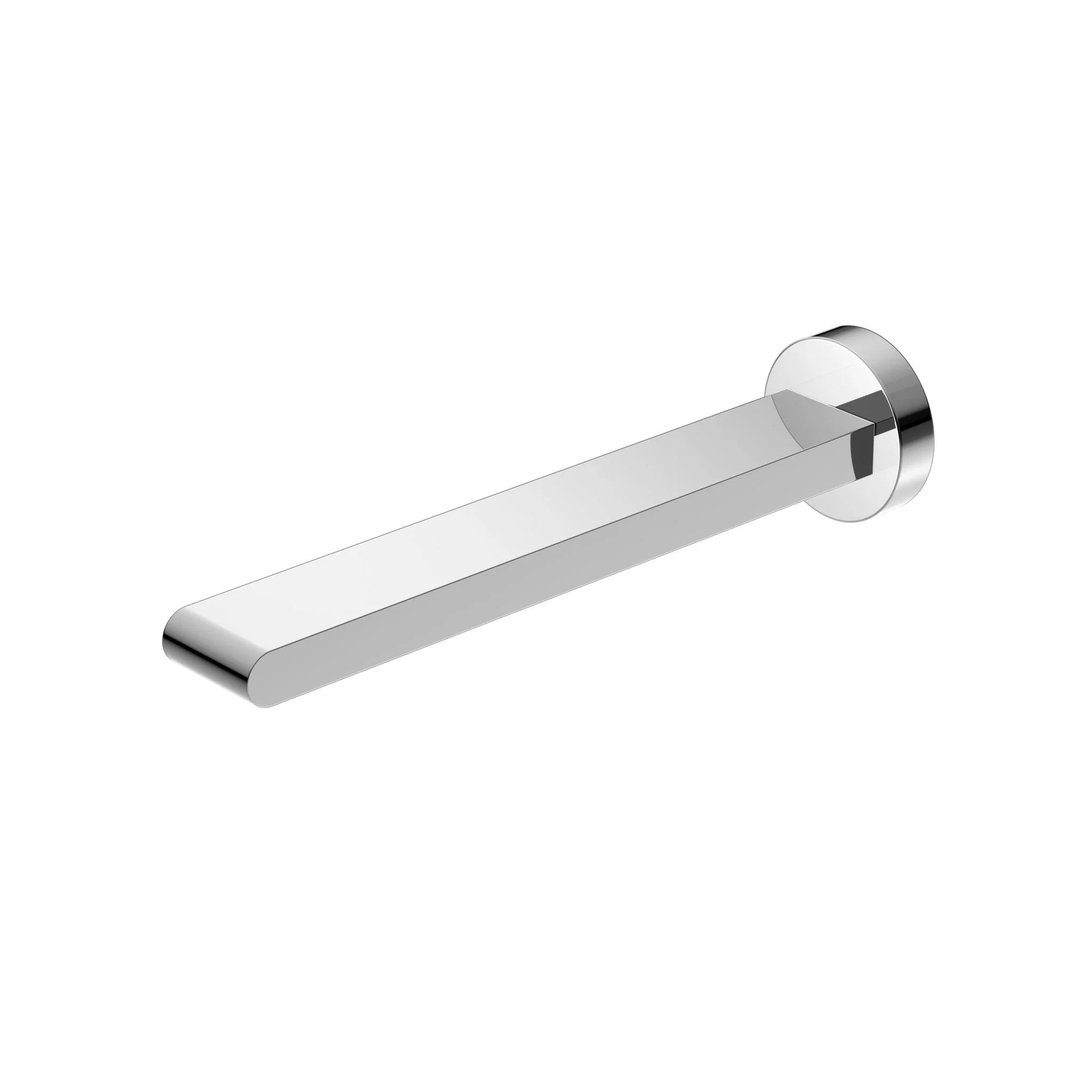 Nero Bianca Fixed Basin/Bath Spout 240mm - Chrome