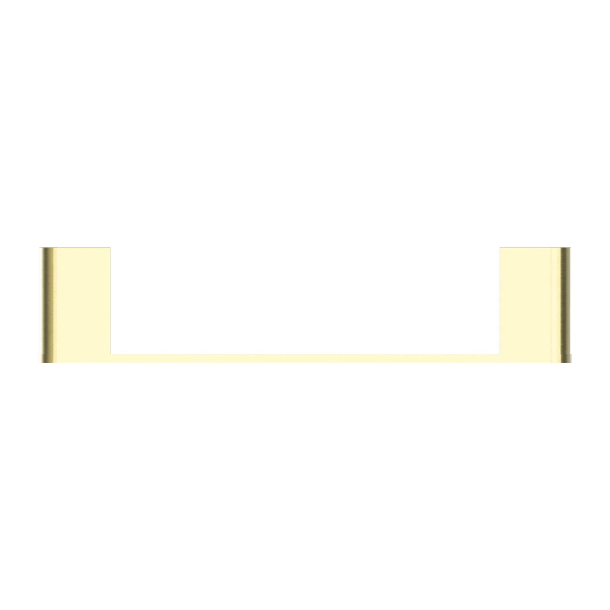 Nero Bianca Hand Towel Rail - Brushed Gold - Image 3