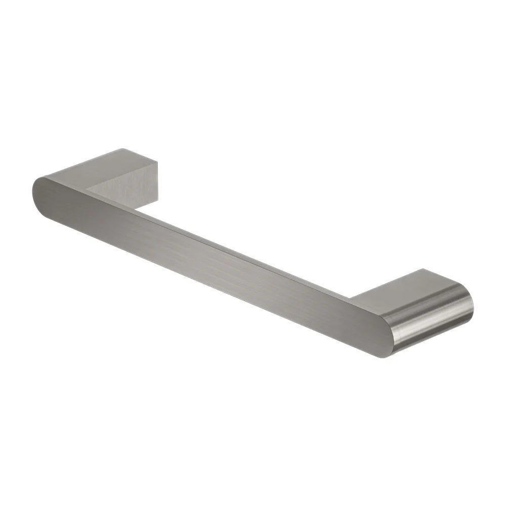 Nero Bianca Hand Towel Rail - Brushed Nickel
