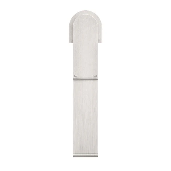 Nero Bianca Mid Tall Basin Mixer - Brushed Nickel - Image 2