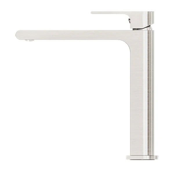 Nero Bianca Mid Tall Basin Mixer - Brushed Nickel - Image 3