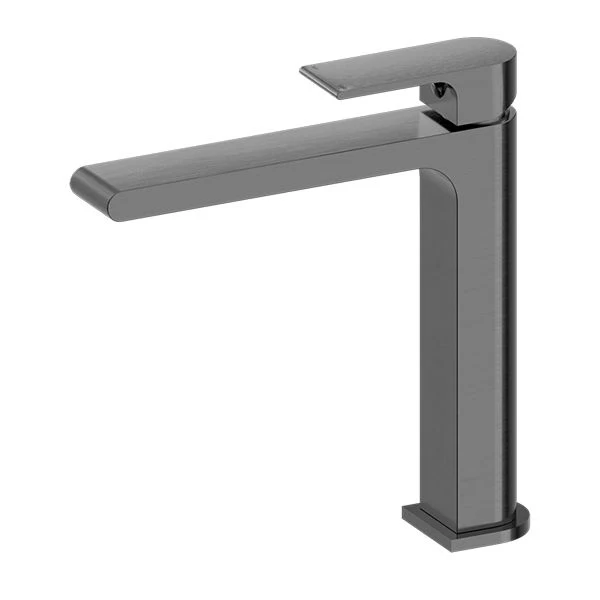 Nero Bianca Mid Tall Basin Mixer - Gun Metal