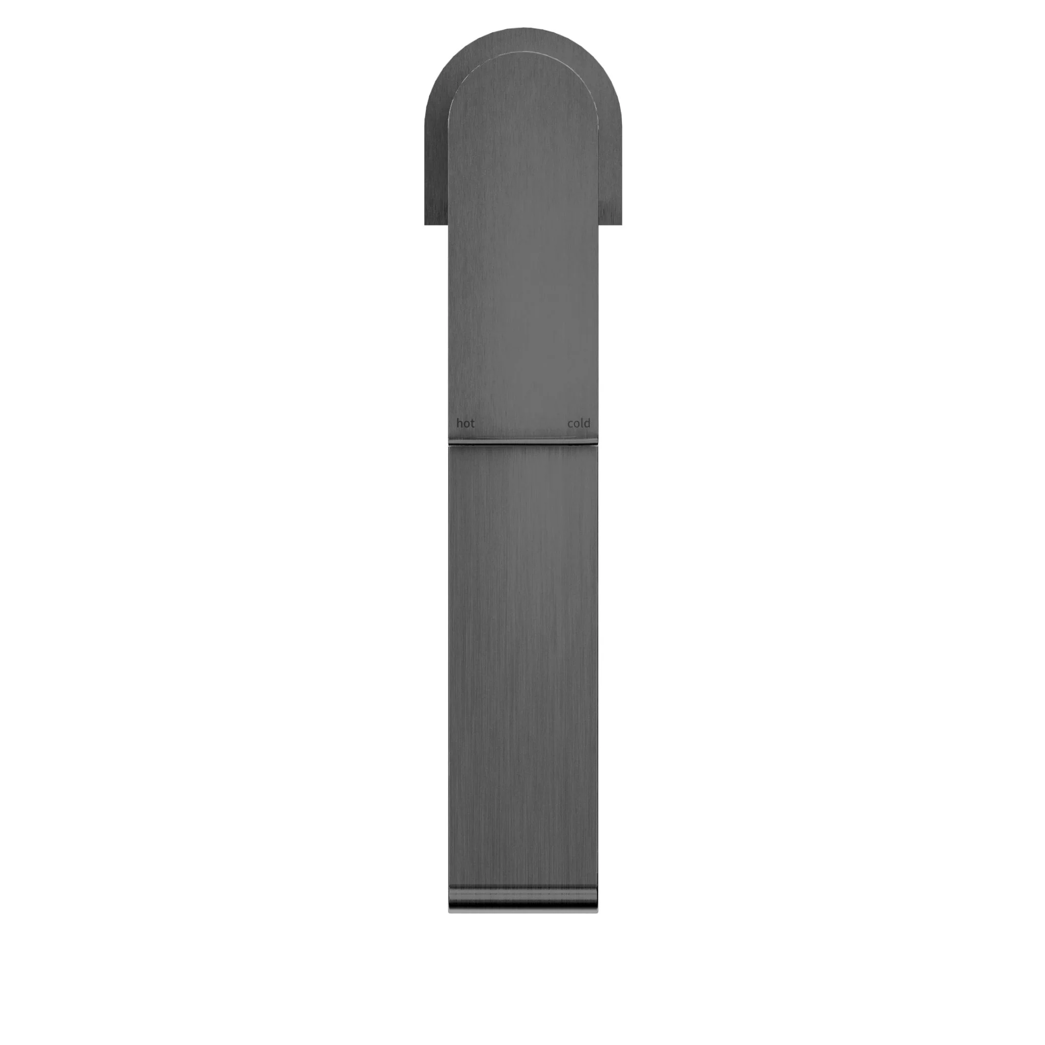 Nero Bianca Mid Tall Basin Mixer - Gun Metal - Image 3