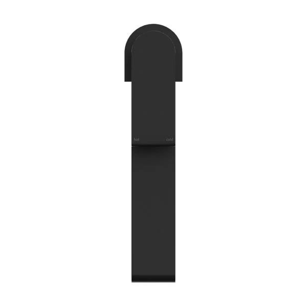 Nero Bianca Mid Tall Basin Mixer - Black Matte - Image 3