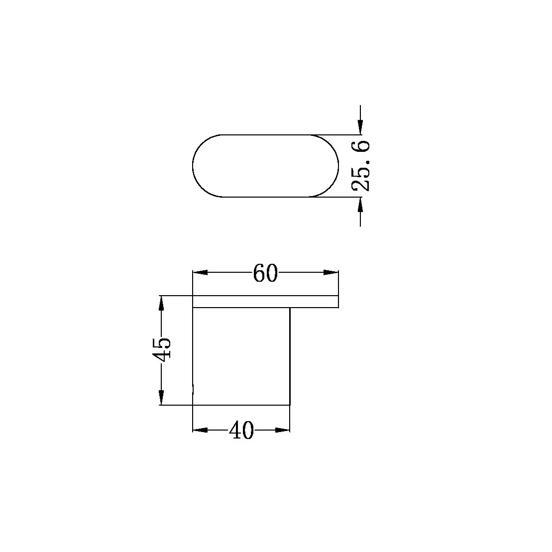 Nero Bianca Robe Hook - Gun Metal - Image 4