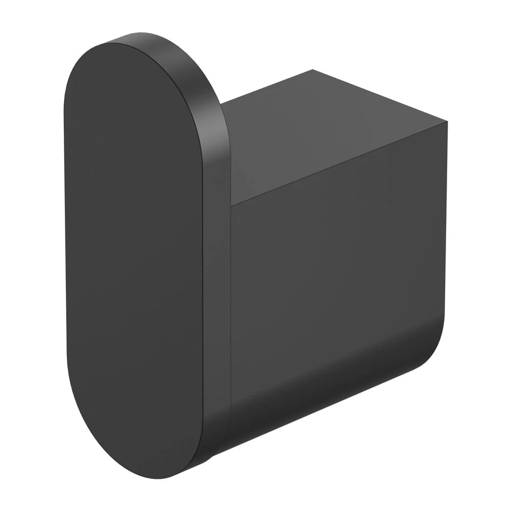 Nero Bianca Robe Hook - Black Matte