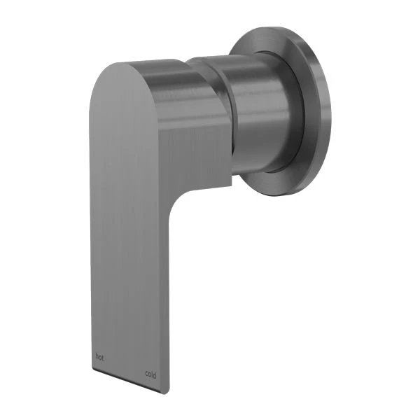 Nero Bianca Shower Mixer 60mm Plate - Gun Metal