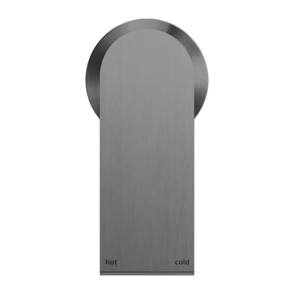 Nero Bianca Shower Mixer 60mm Plate - Gun Metal - Image 2