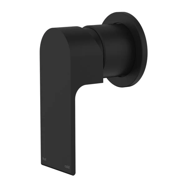 Nero Bianca Shower Mixer 60mm Plate - Black Matte