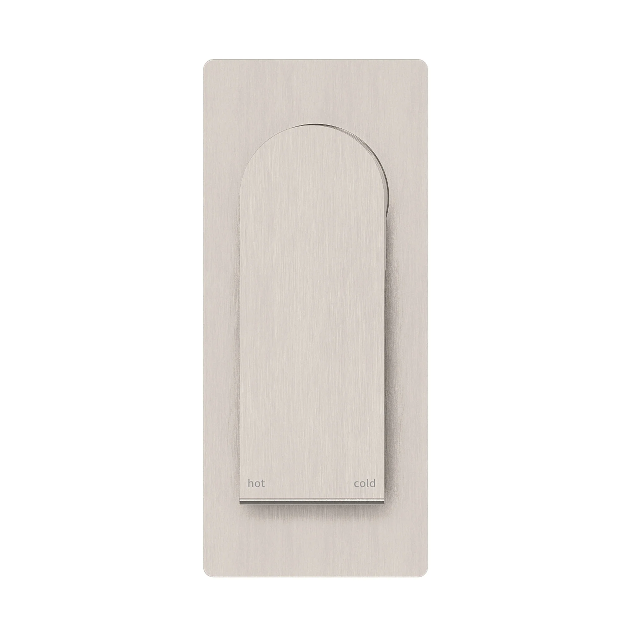 Nero Bianca Shower Mixer - Brushed Nickel - Image 2
