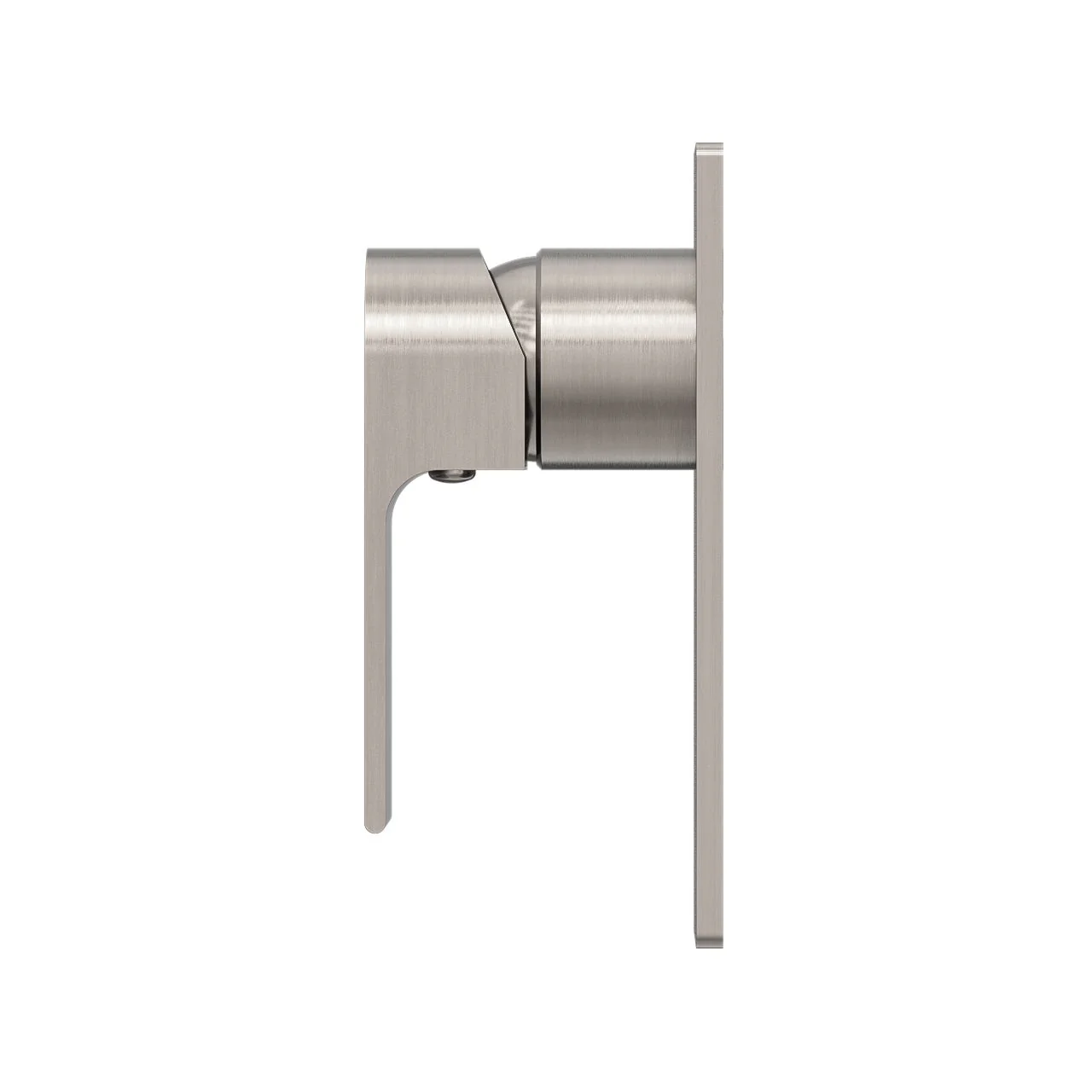Nero Bianca Shower Mixer - Brushed Nickel - Image 3