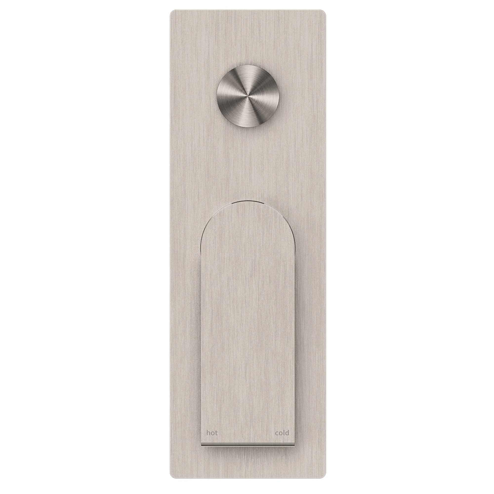 Nero Bianca Shower Mixer With Diverter - Brushed Nickel - Image 2