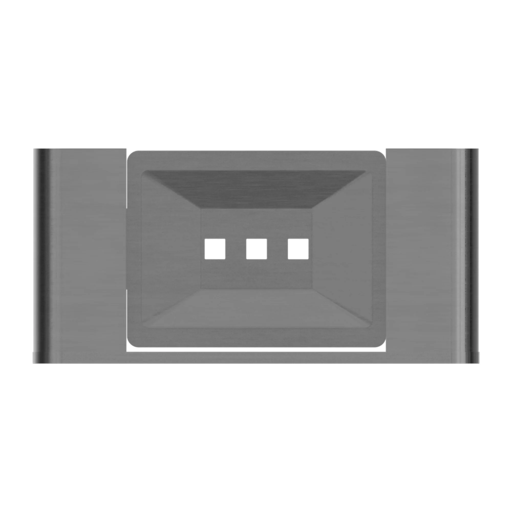 Nero Bianca Soap Dish Holder - Gun Metal - Image 3