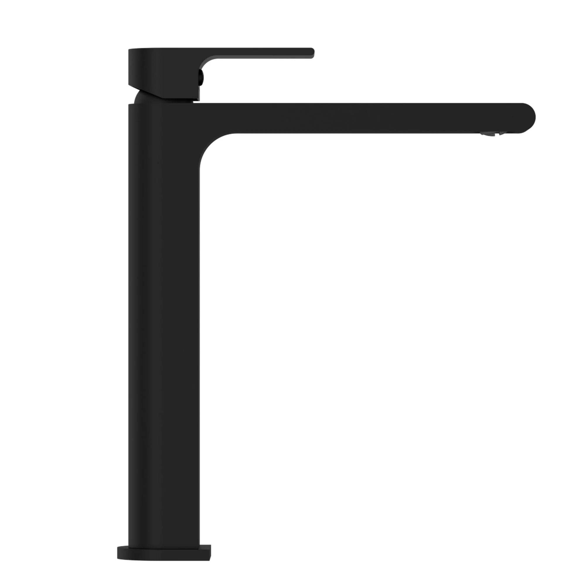 Nero Bianca Tall Basin Mixer - Black Matte - Image 2
