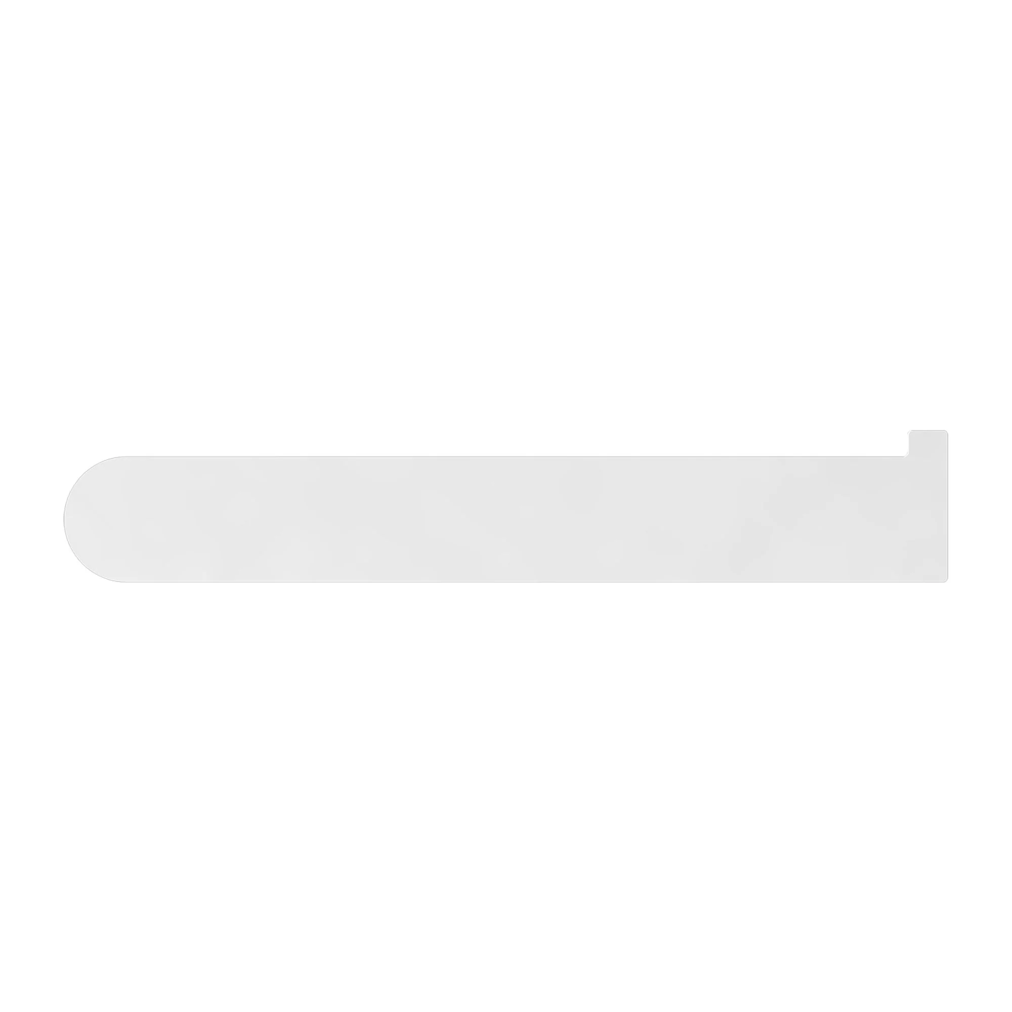 Nero Bianca Toilet Roll Holder - Chrome - Image 2