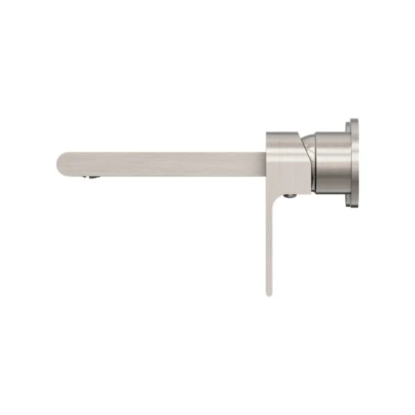 Nero Bianca Wall Basin/Bath Mixer Separate Back Plate - Brushed Nickel - Image 3