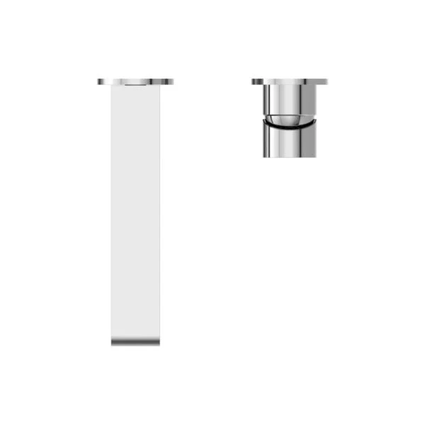 Nero Bianca Wall Basin/Bath Mixer Separate Back Plate - Chrome - Image 4