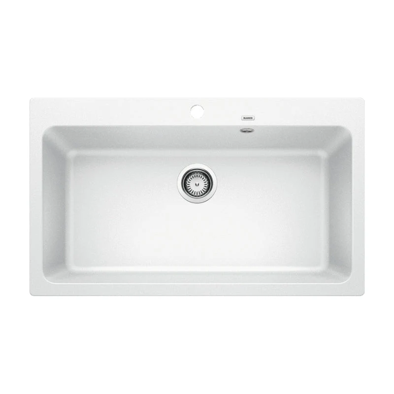 Blanco Naya XL 9 Single Bowl Inset Sink - White