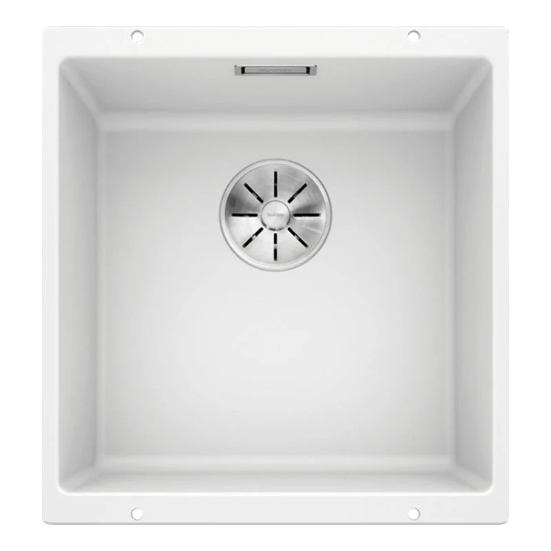 Blanco SUBLINE 400-U Single Bowl Undermount Sink - White