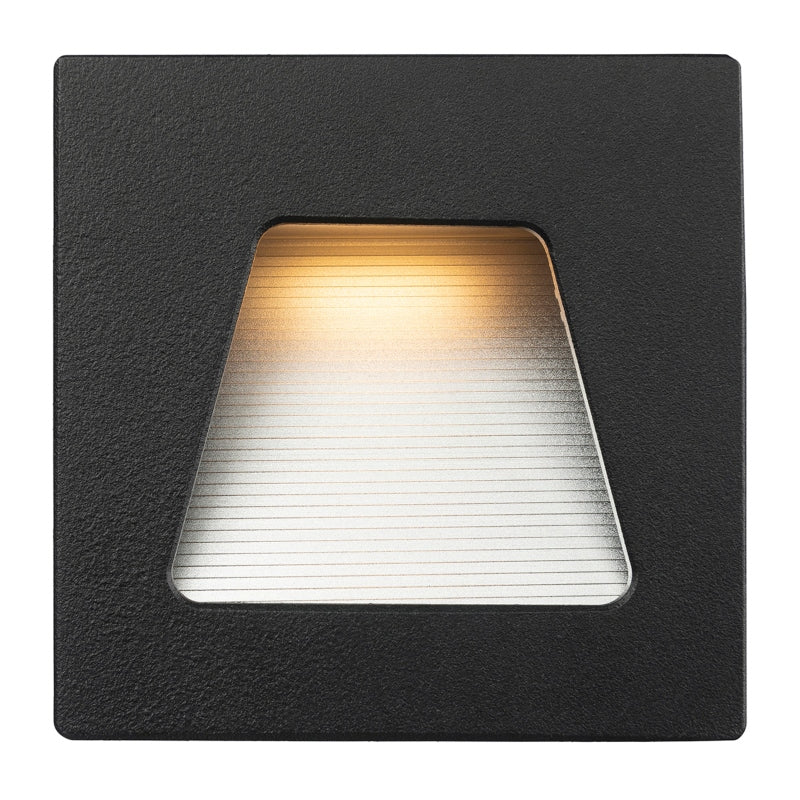 Brilliant Evelyn LED Indoor Step Light - Matt Black - Image 2