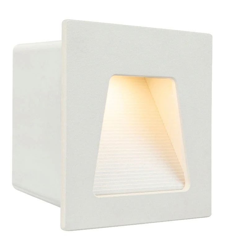 Brilliant Evelyn LED Indoor Step Light - Matt White - Image 2