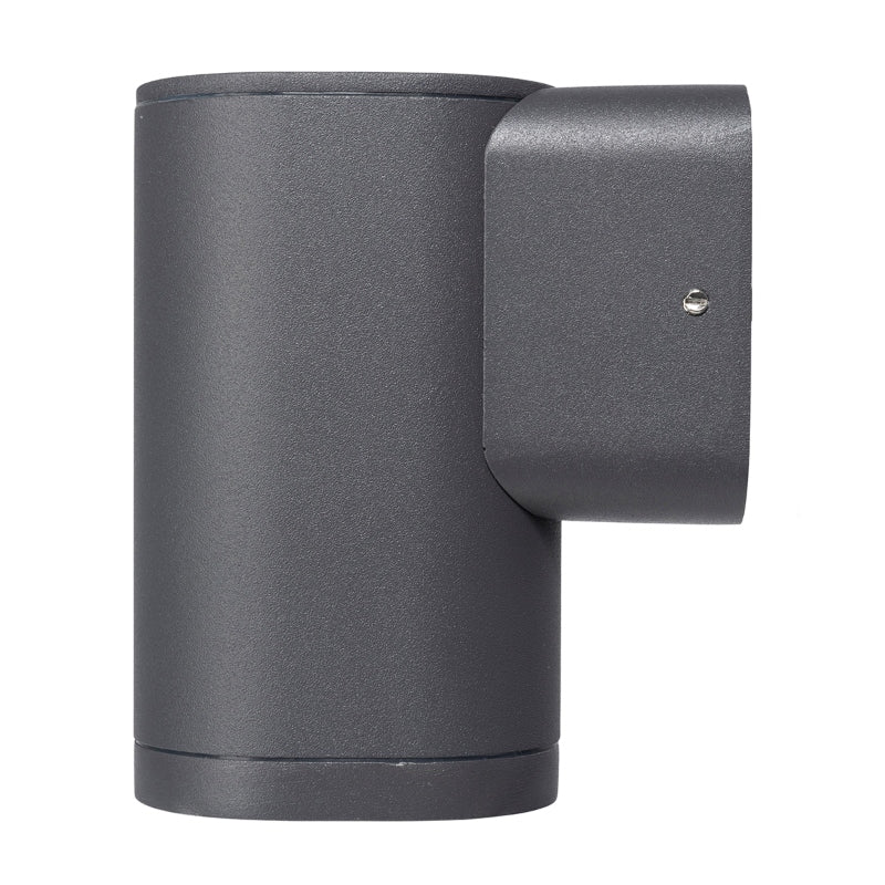 Brilliant Glenelg LED Fixed Exterior Wall Light - Charcoal - Image 2