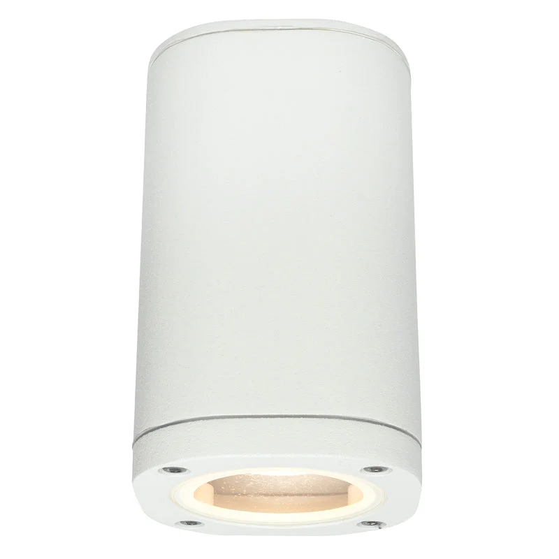 Brilliant Glenelg LED Fixed Exterior Wall Light - White - Image 3
