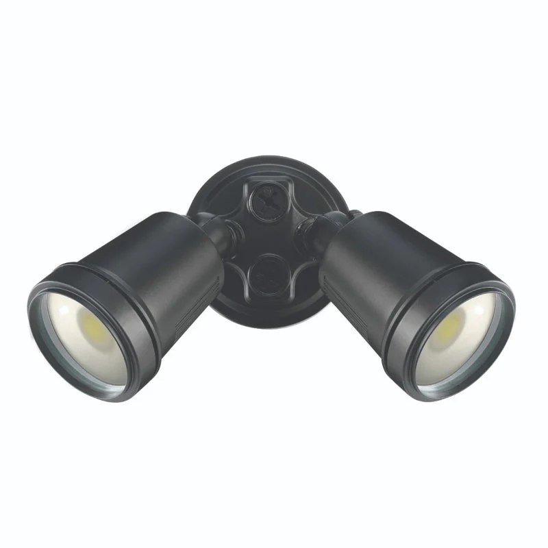 Brilliant Hunter-III LED 2 Light Floodlight - Black