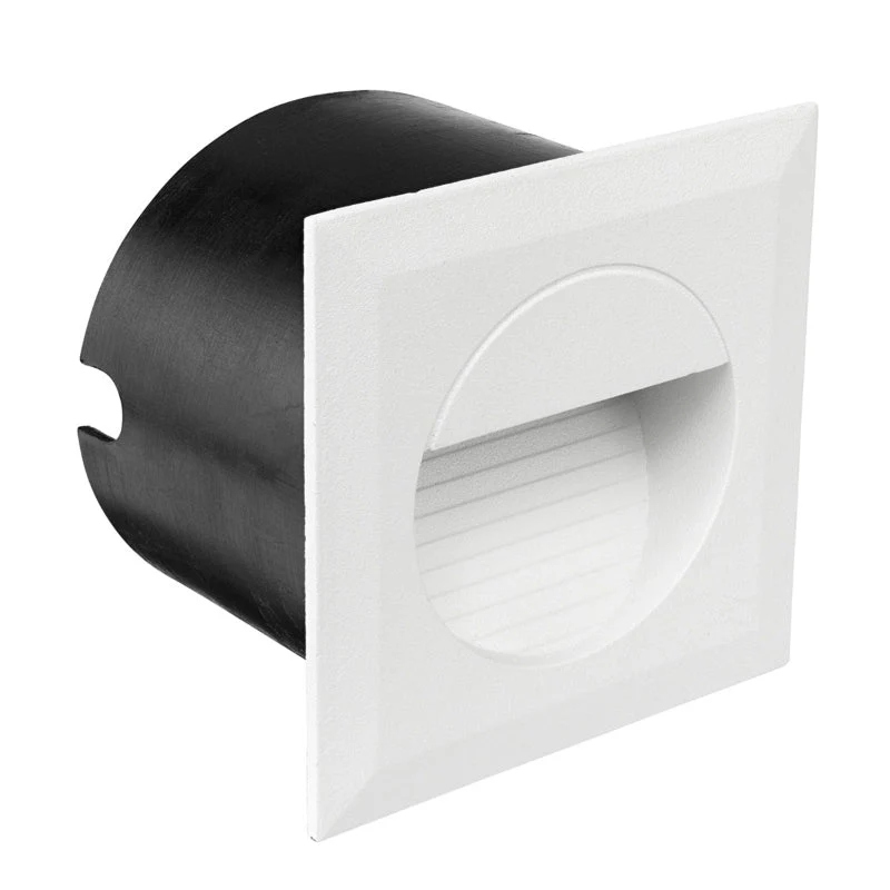 Brilliant Lachlan LED Step Light - White