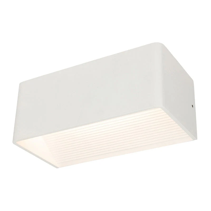 Brilliant Lila LED Wall Light - Matt White