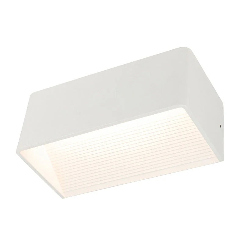 Brilliant Lila LED Wall Light - Matt White - Image 2