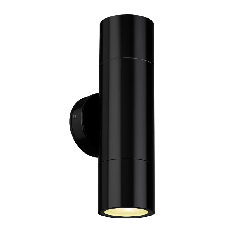 Brilliant Seaford Up/Down LED Wall Light - Black