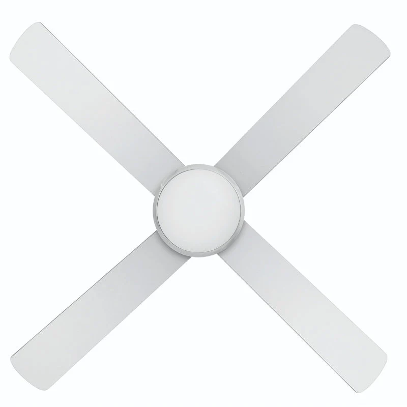 Brilliant Tempest LED 52in. AC Ceiling Fan with CCT Light - Brushed Aluminium - Image 2