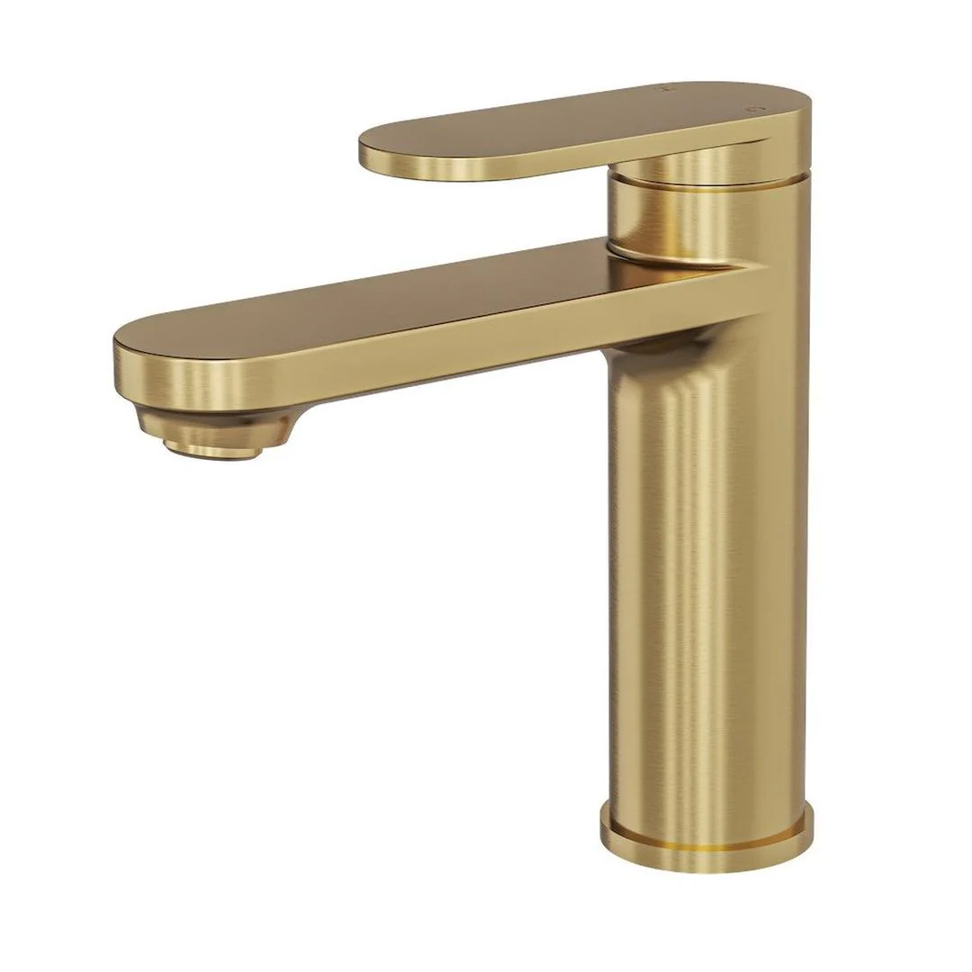 Linsol Capo Basin Mixer - Brushed Brass