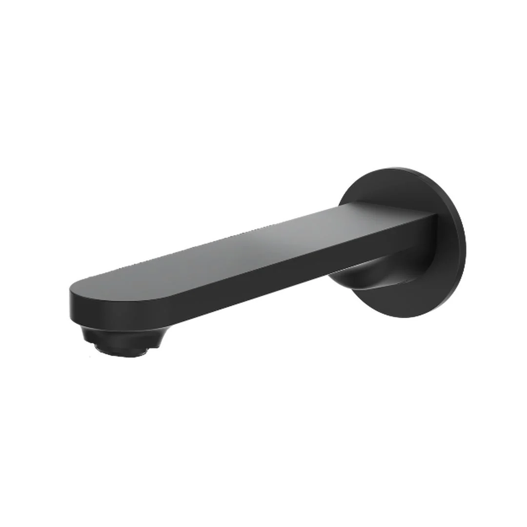 Linsol Capo Wall Mount Basin or Bath Spout - Matte Black