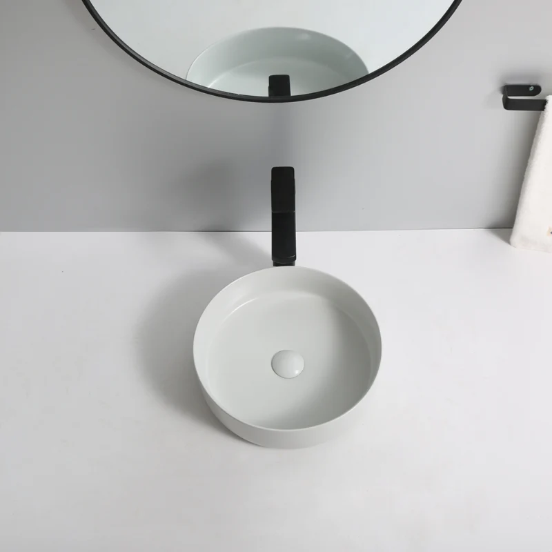Capri 360mm Circle - White Matte - Image 4