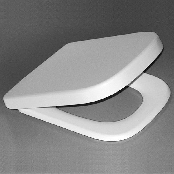 Caroma Cube Soft Close Toilet Seat - White WITH GERMGARD