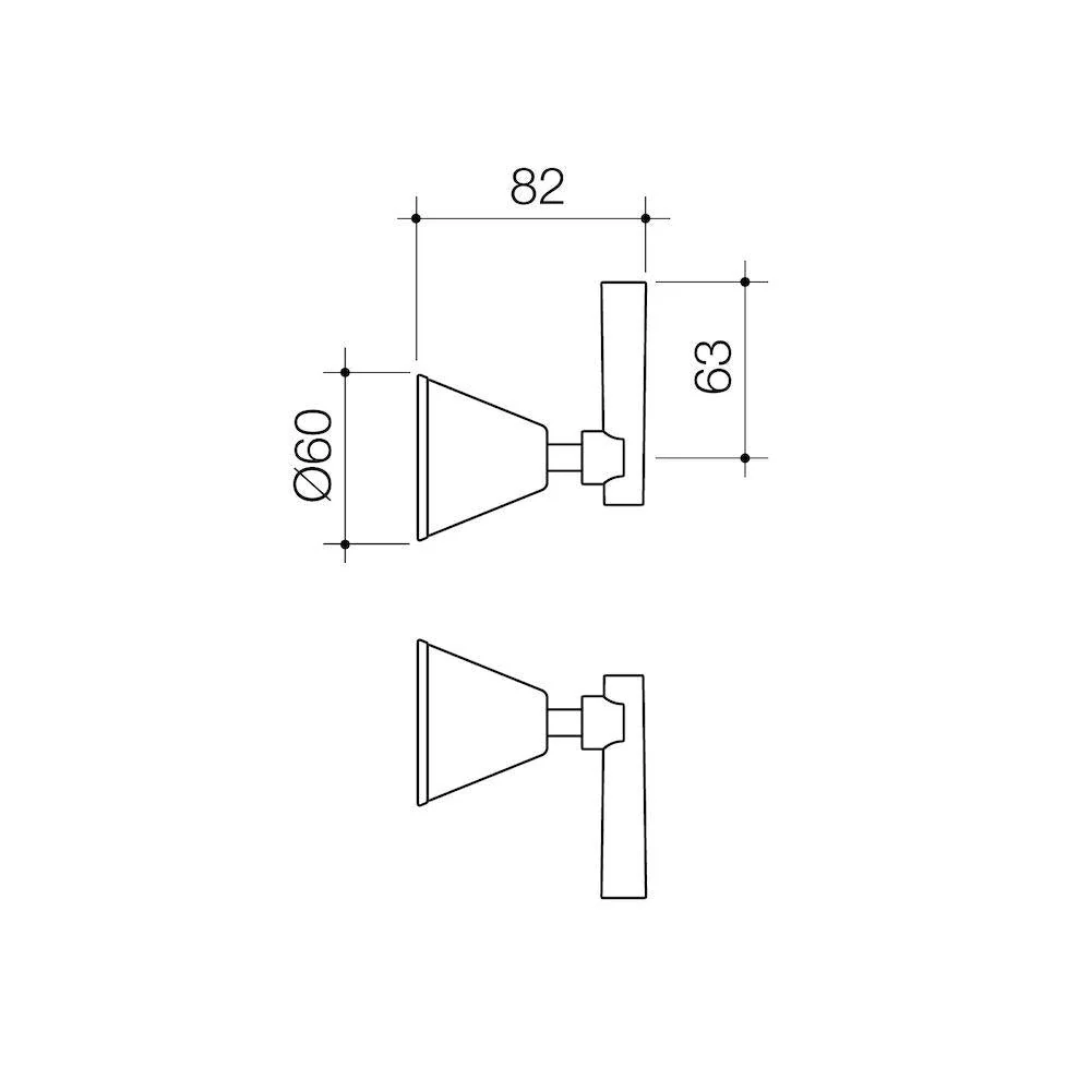 Caroma Elegance Lever Wall Top Assemblies Lead Free - Image 2